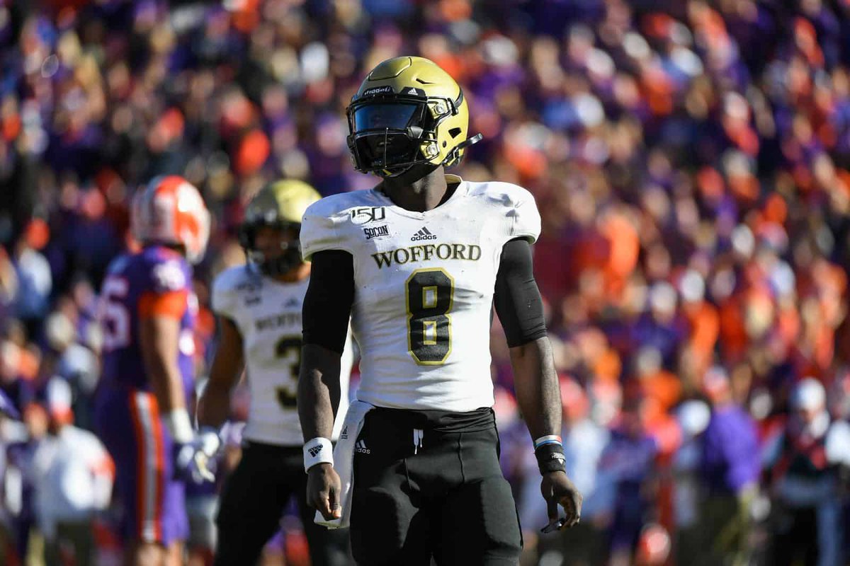 Blessed to receive an Offer from Wofford @Coachsax72 @BCWright52 @_Coach_Crawford @SGHSAthletics @On3Recruits @edge_recruiting @247Sports @RecruitGeorgia #wofford