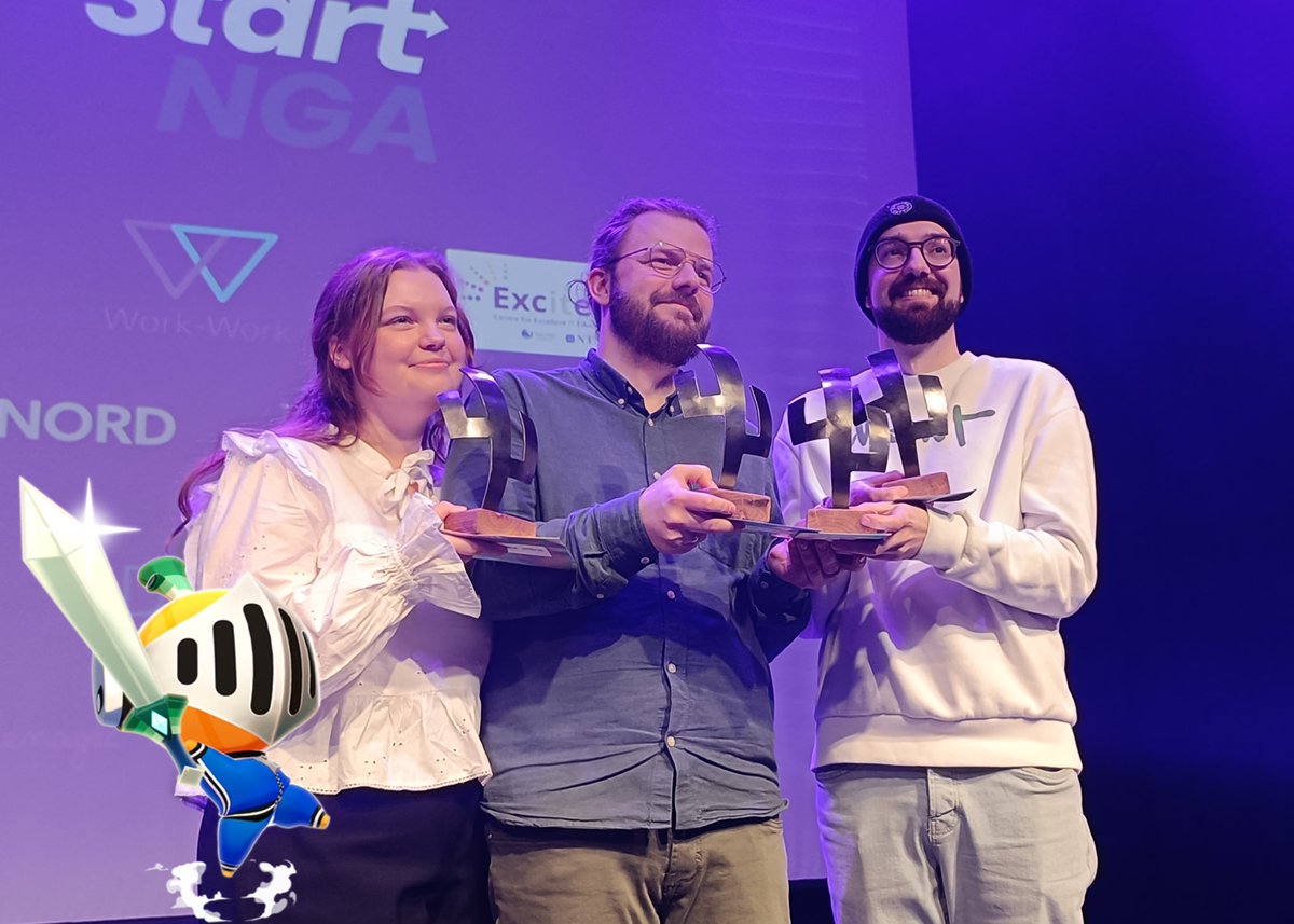 RhythmSprout's tweet photo. Yo! It’s been a while! Last week Rhythm Sprout won 4 awards at the Norwegian Game Awards (best game design, best sound, best visuals, and best new arrival). It has also been one year since the game released😱(1/2)🧵 https://t.co/5WzWxH2Oag