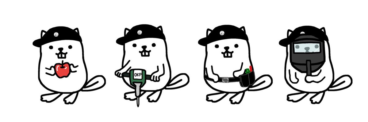 Tsukumi_NFT's tweet photo. ‼️お知らせ‼️

この度私がNFTのイラストを担当させていただきました「DIY DAO」の新規メンバー2期の募集が始まりました🎉

動物世界での大工さんと言われているビーバーをモチーフにゆるっと可愛いイラストを描かせていただいてます🦫

DIYに興味のある方はぜひDIY DAOのfounderおかぴさん @keibai_okapi のVoicyで応募方法を聴いてみてくださいね
↓リプへ