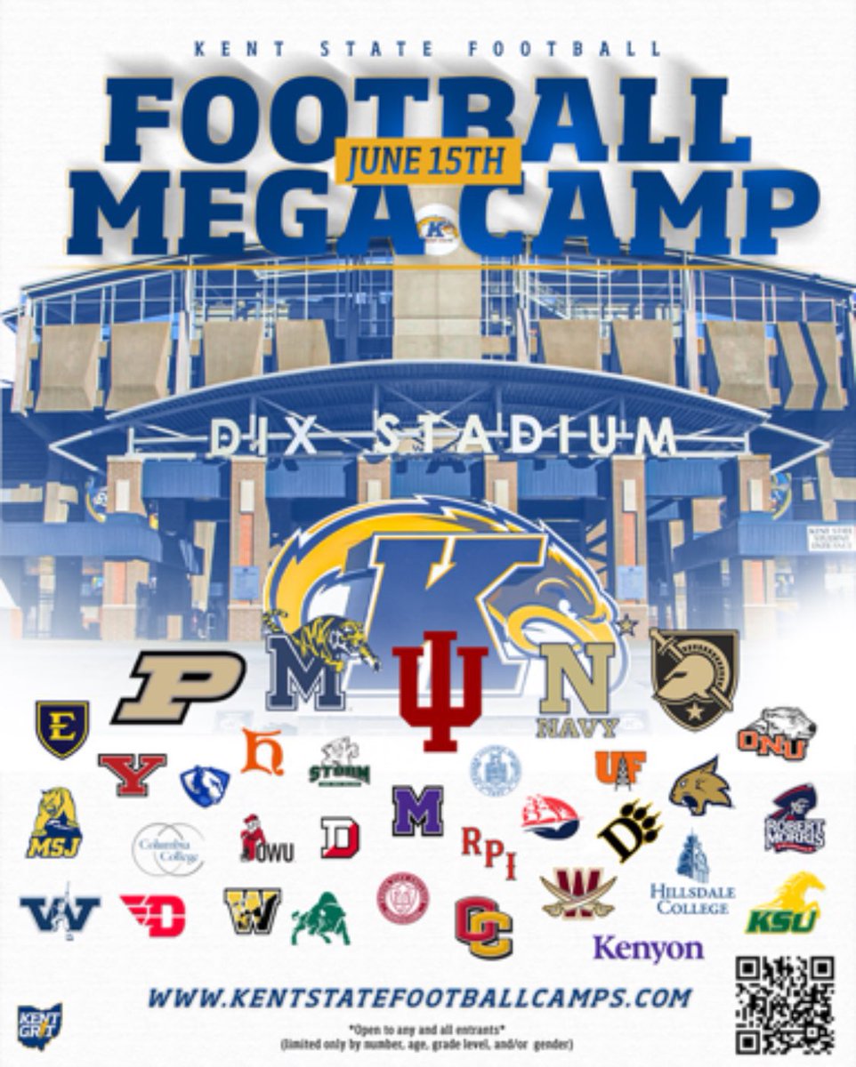 Received a camp invite from Kent state June 15th @keegan_linwood @PrepRedzoneIL @EDGYTIM @midwestern_ope