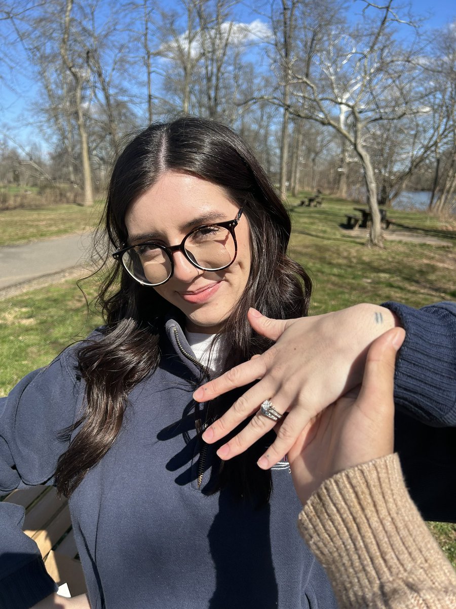 ooooktony's tweet photo. they say don’t date your mutuals but check this out!!! happy 4 years and thanks for saying yes!!!! https://t.co/Ez8g9Mq2cj