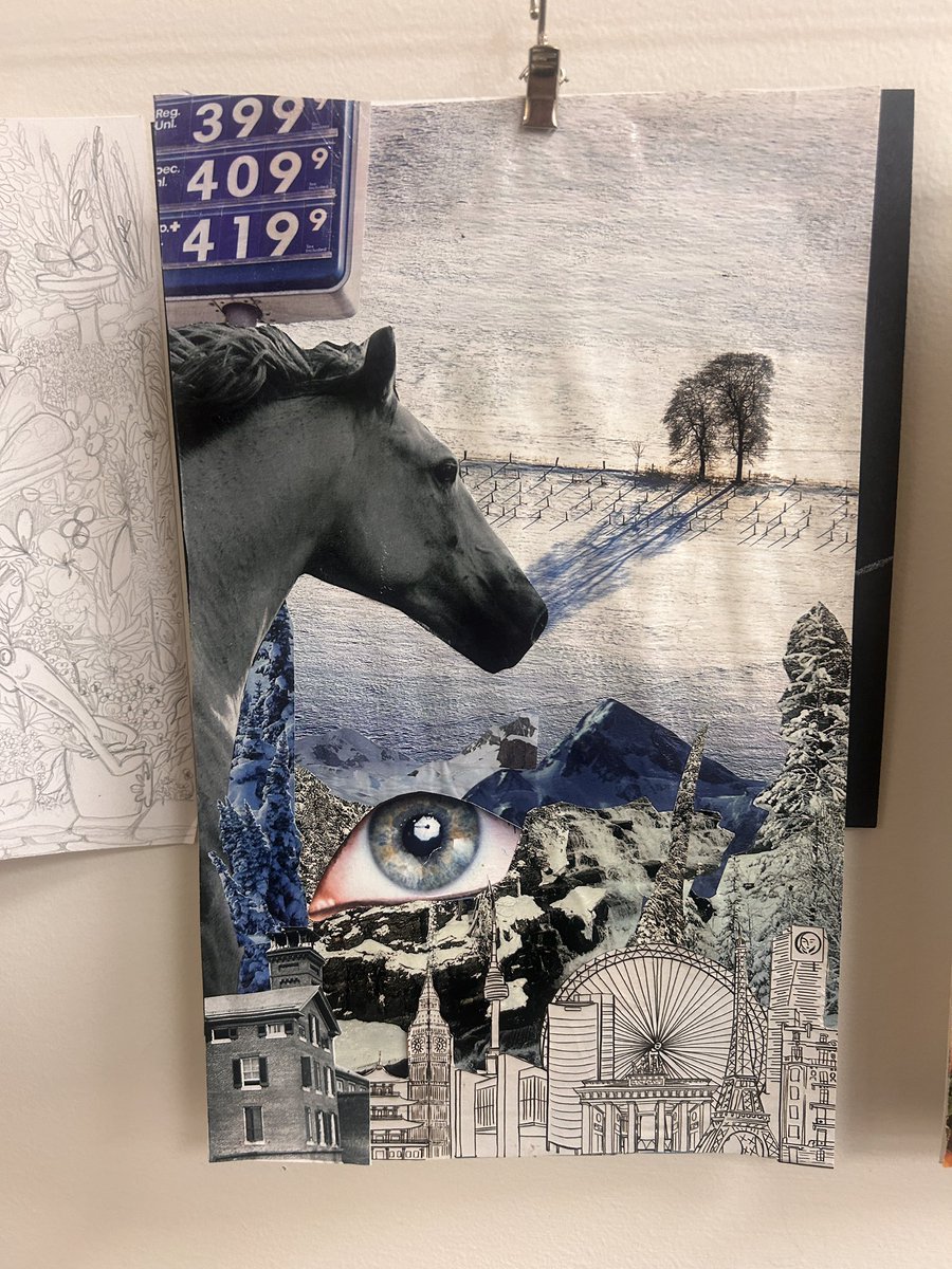 Surreal collages! I LOVE this project.