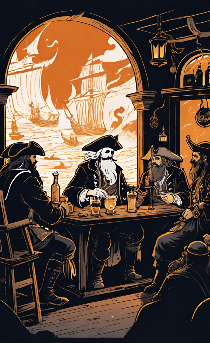 Dan_Dizz's tweet image. After diffusing a significant encounter, Flamebeard travelling the Inner Sea. He anticipates returning to Otari, knowing that the reception, whether favorable or not, will be grand, reminiscent of the warm welcome he and his crew received.

#Pathfinder2E #FantasyGroundsUnity