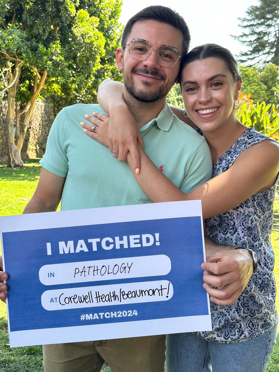 Match day with the fam! So excited for this new stage at @BeaumontPathRes. #MatchDay2024 #PathMatch #Pathology