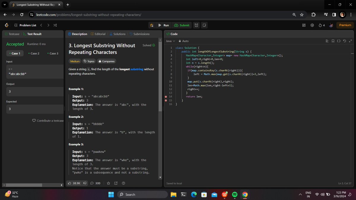 techpriya154's tweet photo. 🎯 Day:- 50(DSA 🔄DEV)

👇In DSA, solved five problems.

✅ LRU cache.
✅ LFU cache.
✅ Longest substring without repeating character.
✅ Contiguous array.
✅ Max consecutive ones III

#Connect #tech #buildinginpublic #LearnInPublic #remotejobs https://t.co/MYJoETiETF