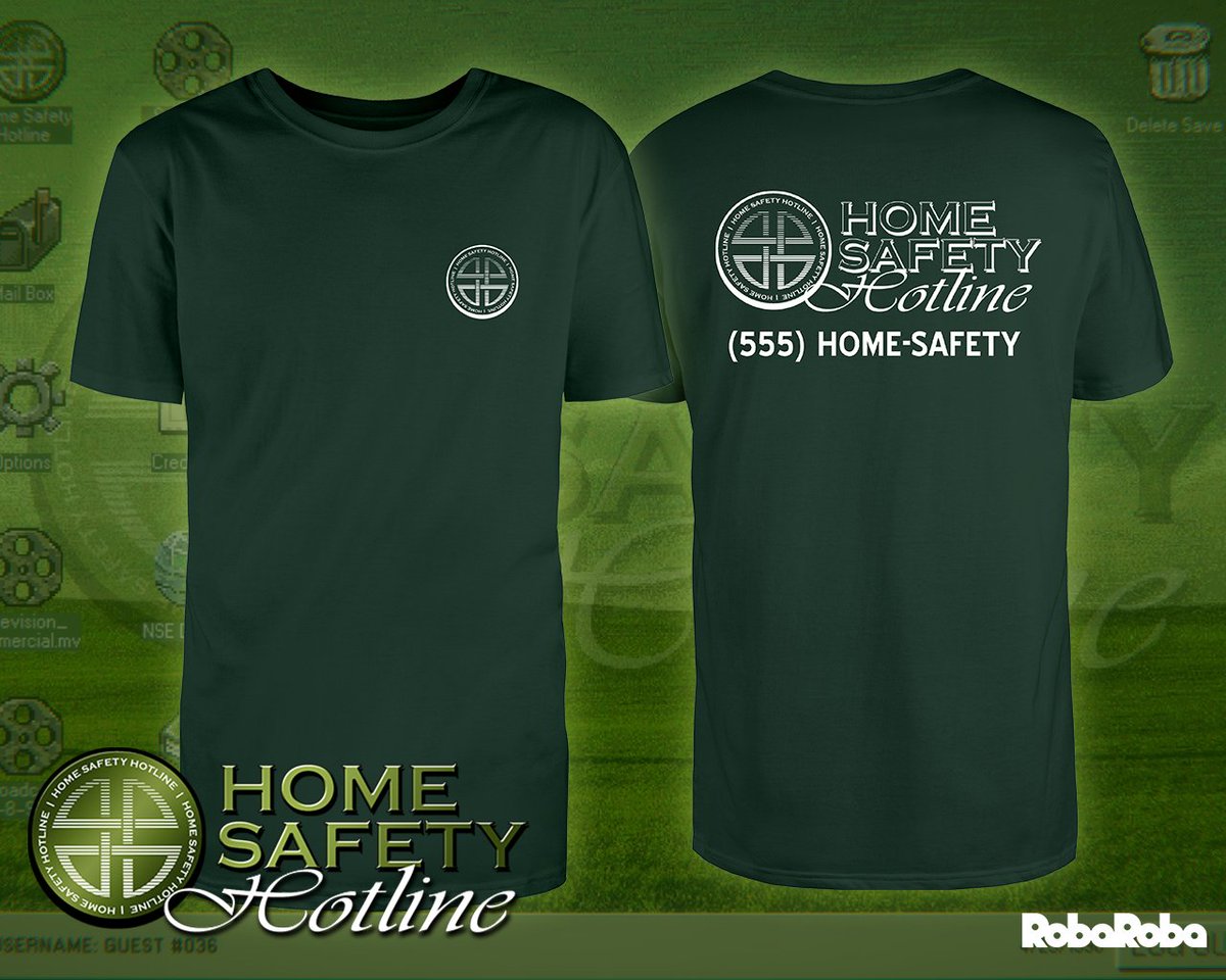 ATTENTION EMPLOYEES! 📢

We've recently partnered with <a href="/RobaMerch/">RobaRoba - Game Merch For All</a> to bring these Home Safety Hotline shirts to life just in time for St. Patrick's! 🍀

Now you can show off your company loyalty with the HSH Employee Shirt!

➡️robaroba.gg/collections/ni…