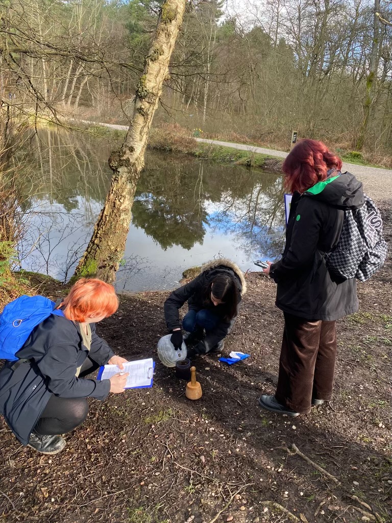 A Level Geographers have today been to @cannockchase with Mr Stafford & Miss Stonebridge completing in-depth practical fieldwork into water & carbon systems. A fantastic day, & a memorable way for the students to complete their final fieldwork study! @abbotbeyne @OnwardTogether