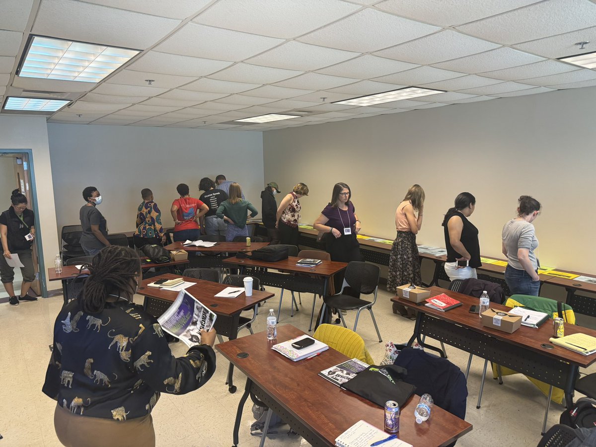 DrKMcCollum's tweet photo. I am so fired up! Incredible learning at the @weare_org Let’s Talk Racism Conference! So many gems from the keynote and sessions! Had 2 incredible @MECME_School teachers attend, presented with my friend @mikeaustinwest and saw some friends and made new connections! Powerful day! https://t.co/NzFhDK0tpz