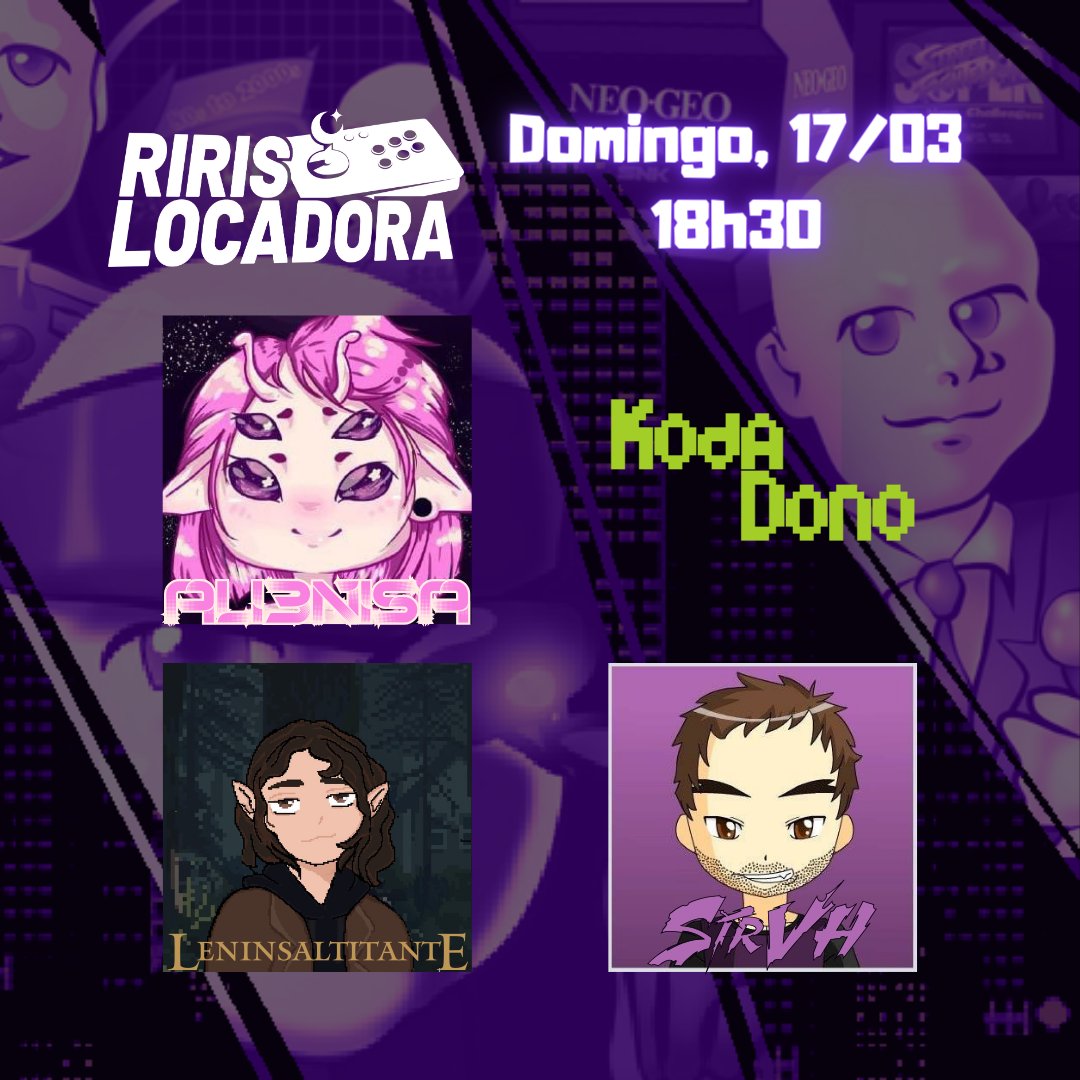 here_challenger's tweet photo. Preparados para amanhã?
Estarão comigo nessa locadora @ali3nisa , @DonoKoda , @LeninSaltitante e @PauloManrique para mais um episóio da Riris Locadora!
18h30, aguardamos vocês! https://t.co/XHRDBtpedR