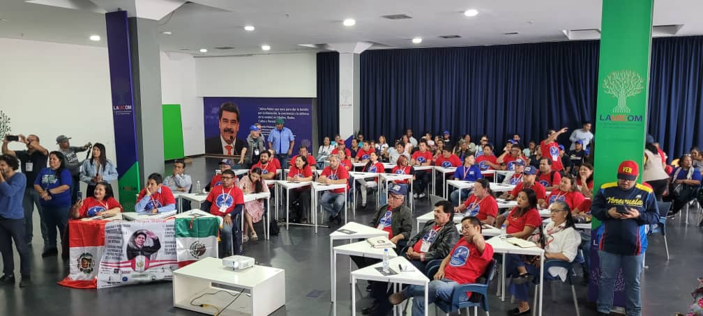 Este #16mar, desde la Universidad Internacional de las Comunicaciones (UICOM), plenaria y clausura con lectura de Declaración Final del "Congreso Internacional por la Descolonización de la Educación y la Autodeterminación de los Pueblos".