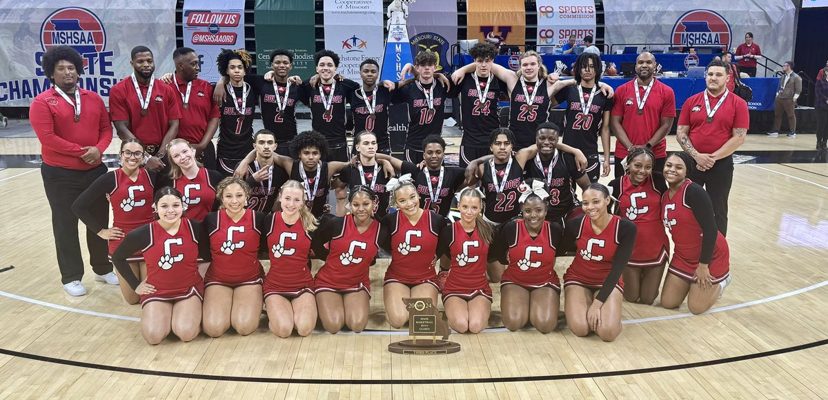 Congratulations to our Boys Basketball team for placing in 3rd place in Class 6 and their amazing season. 

Blue and Gold Champions
Conference Champions
District Champs
3rd Place in the State- Class 6