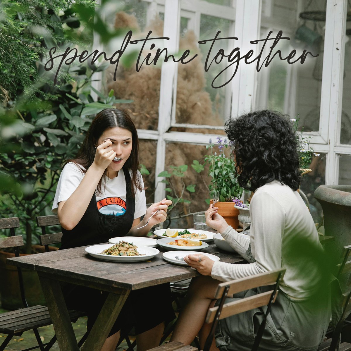 Day 38: Lenten Challenge - Strengthen a new or growing friendship by taking someone to coffee or lunch. #Lent2024 #signsofjoyandhope