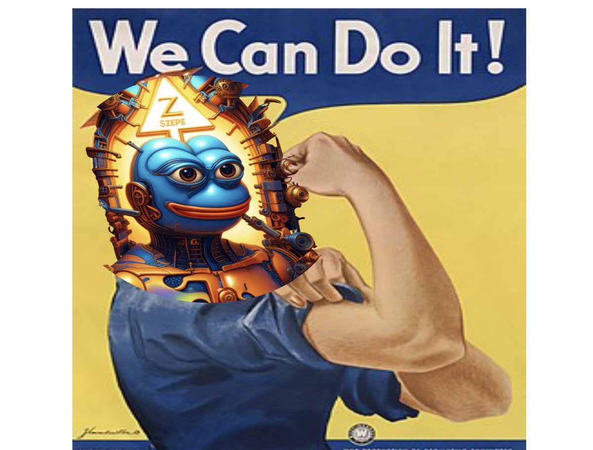 Zepecoin's tweet image. $ZEPE 🐸🔵 Sí se puede
