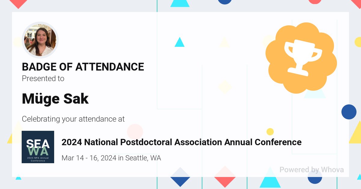 🎉 Just had an incredible experience attending 2024 National Postdoctoral Association Annual Conference! 🎉 #NPA2024AC #AnnualConference #NPA #postdocs #postdoctoralscholars #postdocoffices #postdocassociations #STEM #research