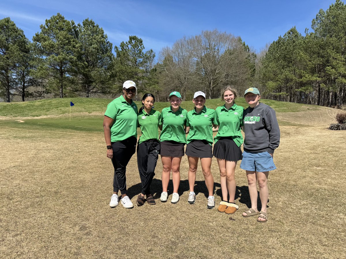 Congratulations to the Lady Wolves on a 4th place finish today at the Gwinnett Open! #GoWolves #Family