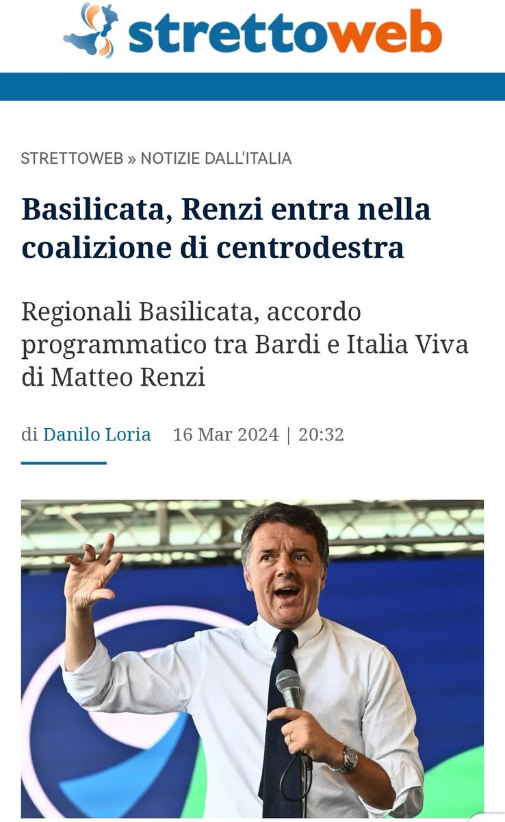 Fingo stupore. 😮

#Renzi #Basilicata #Basilicata2024 #Lacerenza #16marzo