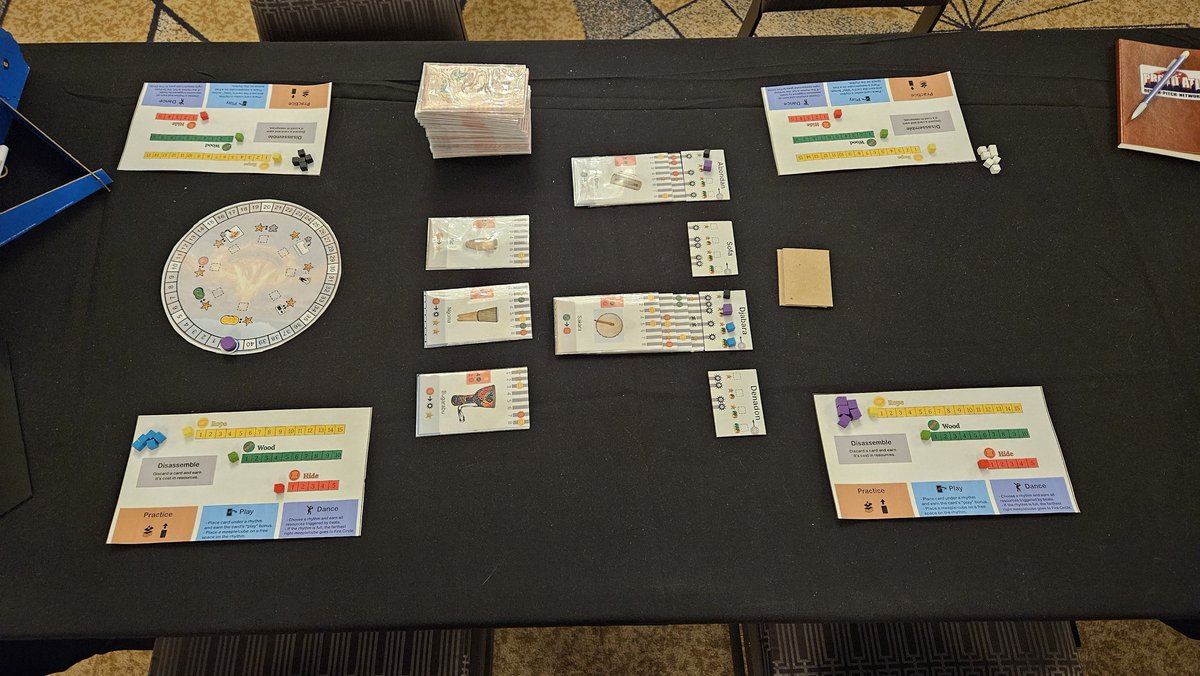 muse_and_mettle's tweet photo. All set up and ready to test Djembe at #unpub! Table G4...stop on by! https://t.co/1rSOLXLCMm