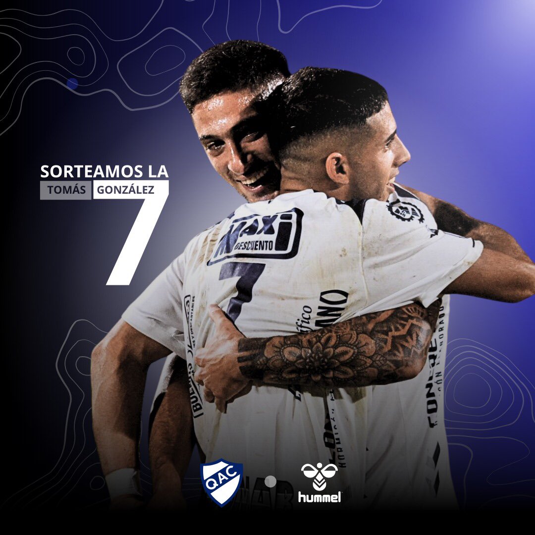 A pedido de los hinchas cerveceros 🍻lanzamos sorteo de la 7, la de Tomás González 🙌🏽 🇫🇮

Para participar: 

➡️Seguí nuestra cuenta en X
➡️Dale like o RT a esta publicación 

🗓Tenés tiempo hasta el martes 19/03

Anunciamos el ganador el Miércoles 20