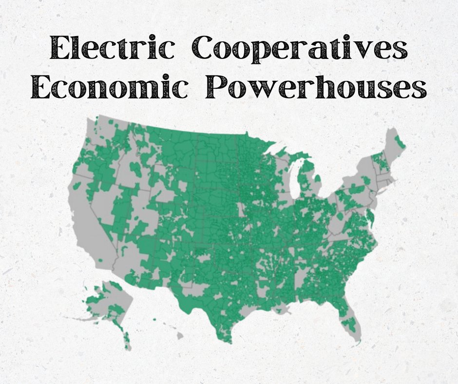 A report from the Cooperative Finance Corporation and <a href="/NRECANews/">NRECA</a> shares the “vast economic impact of electric cooperatives on a national scale. With operations in nearly every state, co-ops have a far-reaching footprint that creates value for Americans.” electric.coop/wp-content/upl…