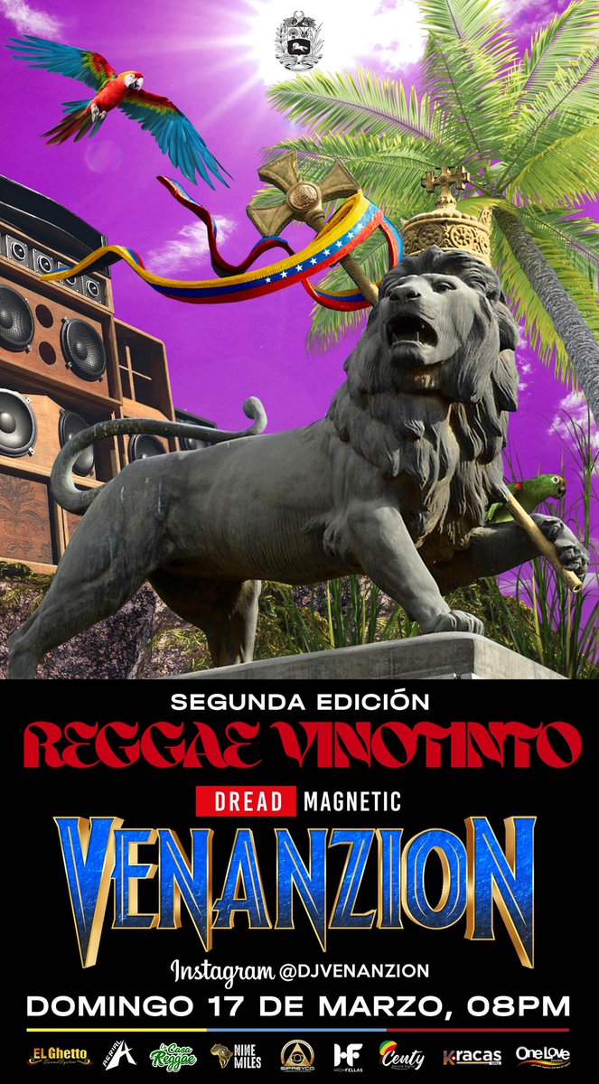 Mañana a las 8PM es el segundo Reggae Vinotinto