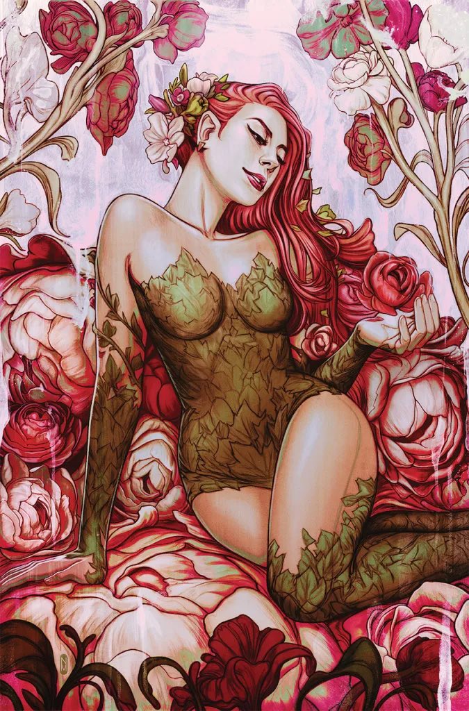 ❀ Poison Ivy #23 variant cover by Nimit Malavia.