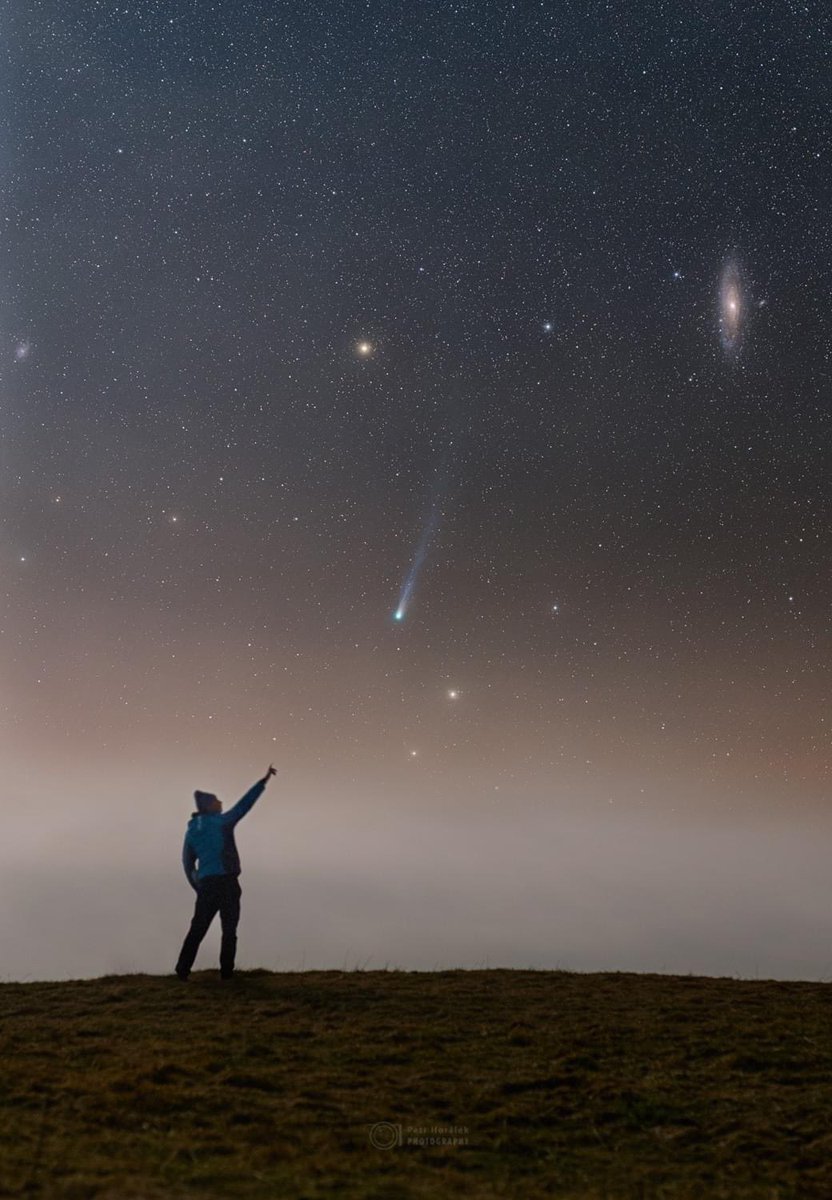 Reaching for a comet!
Comet 12P Pons-Brooks
Image courtesy Petr Horalek.