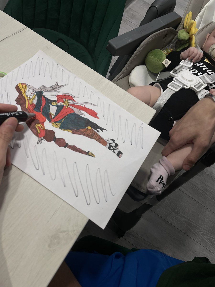 Bitok7777777's tweet photo. we were very inspired by the project and from the very beginning we were creating our drawings, the project is really very cool, the whole family tried to make incredibly beautiful drawings and put all our creative abilities into them! @Castileofficial https://t.co/mitE1Hpeyz