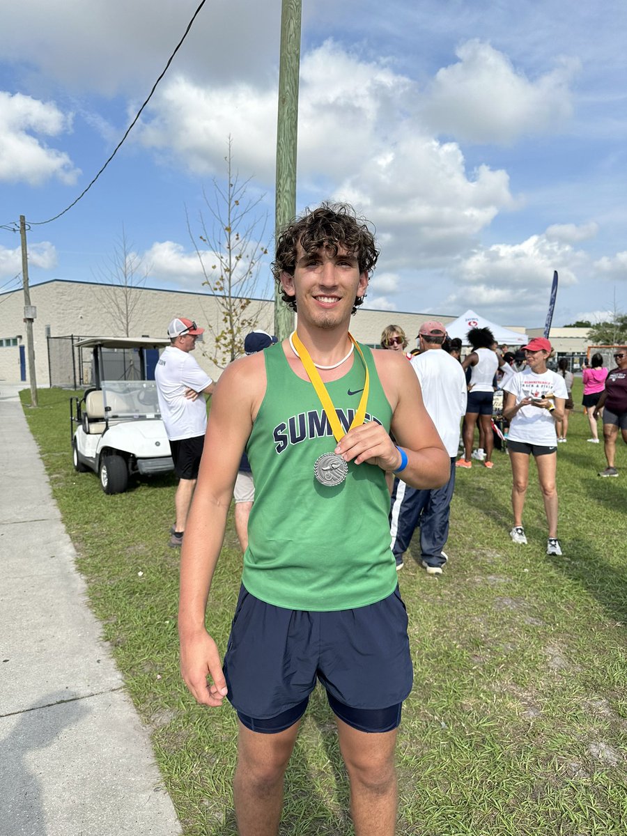 Great meet at the Raven Invitational today helping <a href="/HCPS_SumnerHS/">Sumner High School</a> place 3rd overall out of 20 teams by placing 2nd in Javolin and breaking the Sumner school record with a 41.83 meters!! <a href="/FAU_Recruiting/">FAU Football Recruiting</a> <a href="/DLive1087/">Coach Paul Lively</a> <a href="/AlonzoAshwood/">Coach Alonzo Ashwood</a> <a href="/SumnerHSFootbal/">Sumner High School Football</a> <a href="/BigCountyPreps1/">BCP SPORTS</a> <a href="/Dwight_XOS/">Dwight Thomas - Catapult Sports</a>