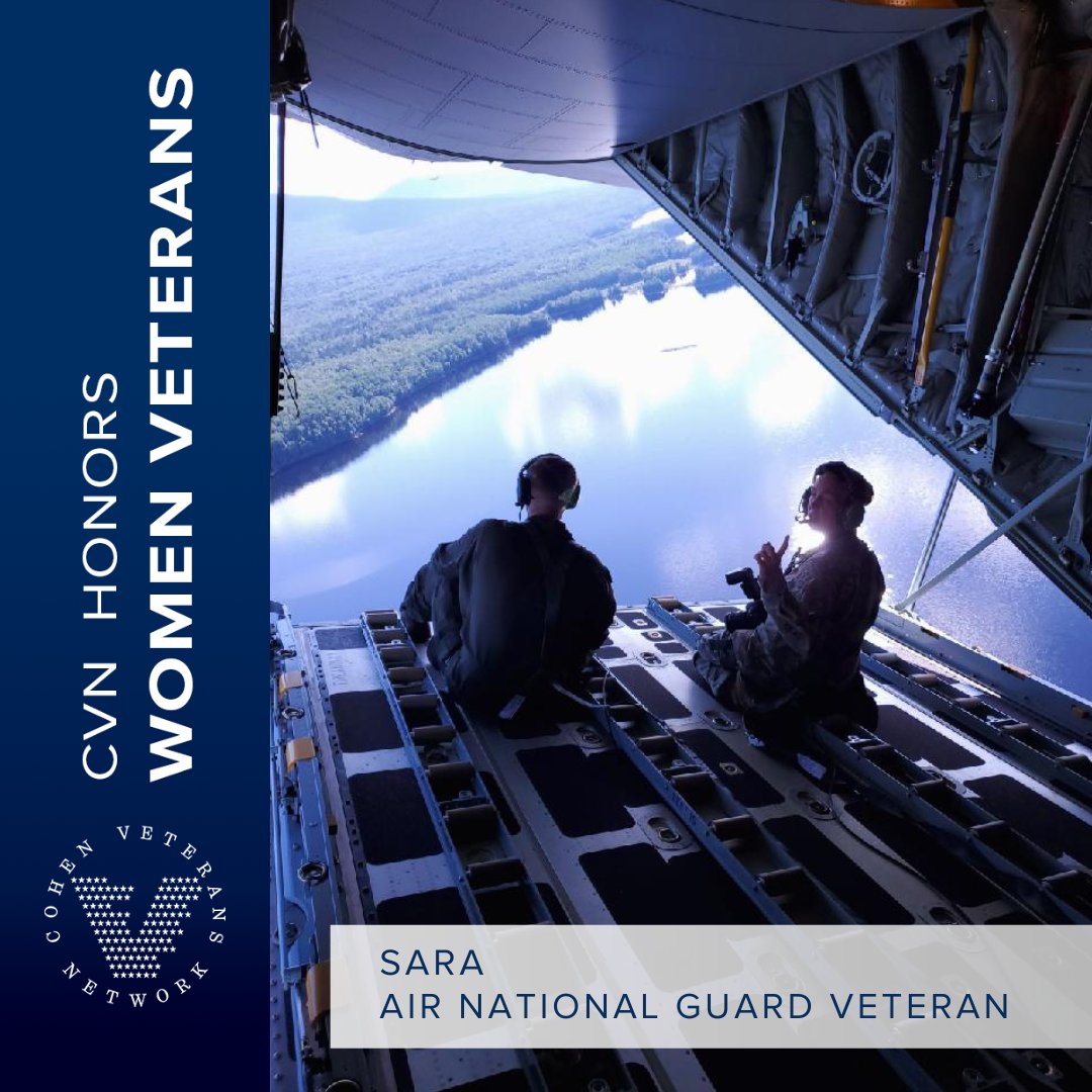 Air National Guard #womanveteran, Sara, shares her thoughts on women's contribution. 'Although women are more integrated into the military then our predecessors everyone gives a unique perspective and strength that contribute to the well-rounded success of a diverse team.'