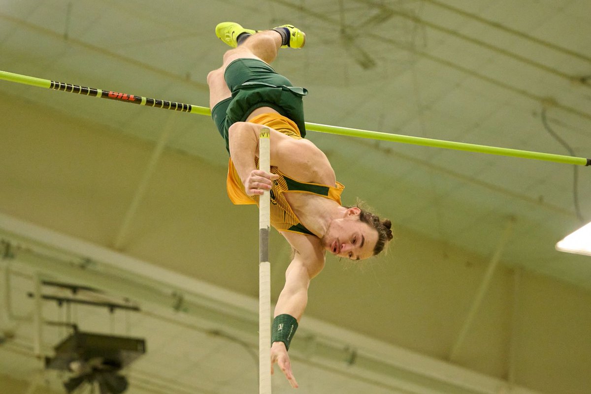 🚨 SCHOOL RECORD 🚨

Jarod White won the pole vault at the UTSA Invitational, clearing 17-02.75 (5.25m) to tie Ryan McGlynn's NDSU outdoor record from 1995!