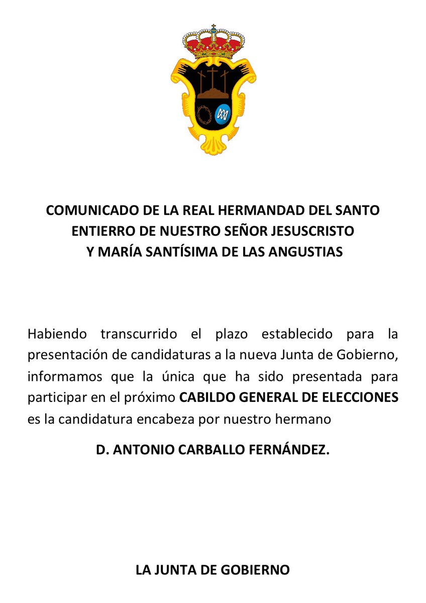 ▪️COMUNICADO OFICIAL