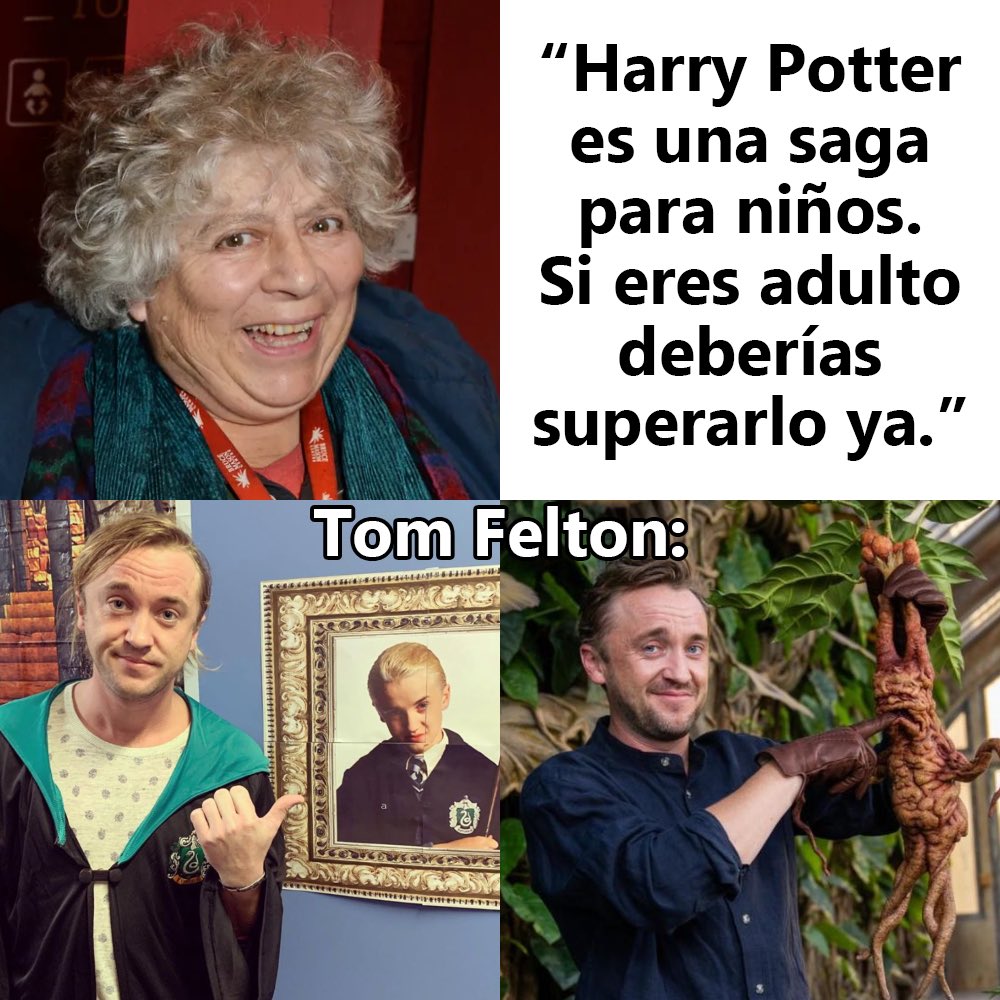 EiProfeta's tweet photo. Dos maneras muy diferentes de ver Harry Potter. https://t.co/HSZyHBEtAc