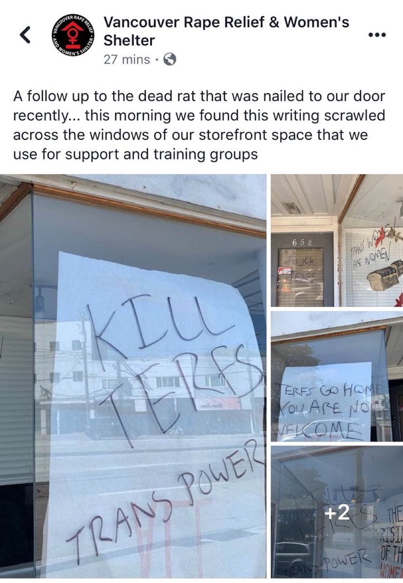 1/ Some people don’t know how bad things have become. This is a rape shelter in Vancouver. First they got sued because they only have women volunteers on their phones. Some guy really wanted to hear all the rape stories and they said no.