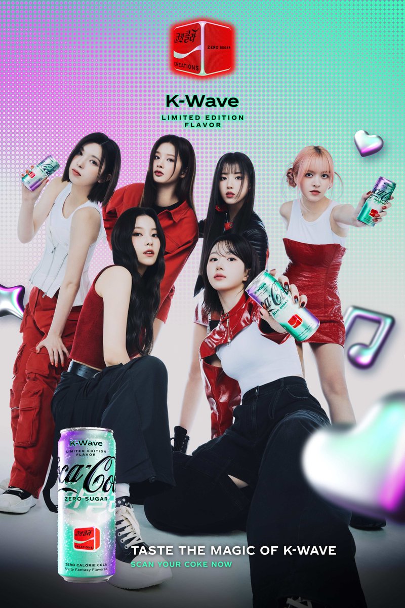 AsianStyle_cz's tweet photo. LIMITOVANÁ EDICE COCA-COLA K-WAVE ZERO SUGAR OSLAVUJE HUDEBNÍ STYL K-POP.
Ve spolupráci s J.Y. Parkem, Stray Kids, ITZY a NMIXX spouští Coca-Cola Creations limitovanou edici K-Wave Zero Sugar.

👉https://t.co/98p1hcGC1V

#CocaCola #KWave
#JYP #StrayKids #ITZY #NMIXX
#AsianStyleCZ https://t.co/CNnaoSpZiV