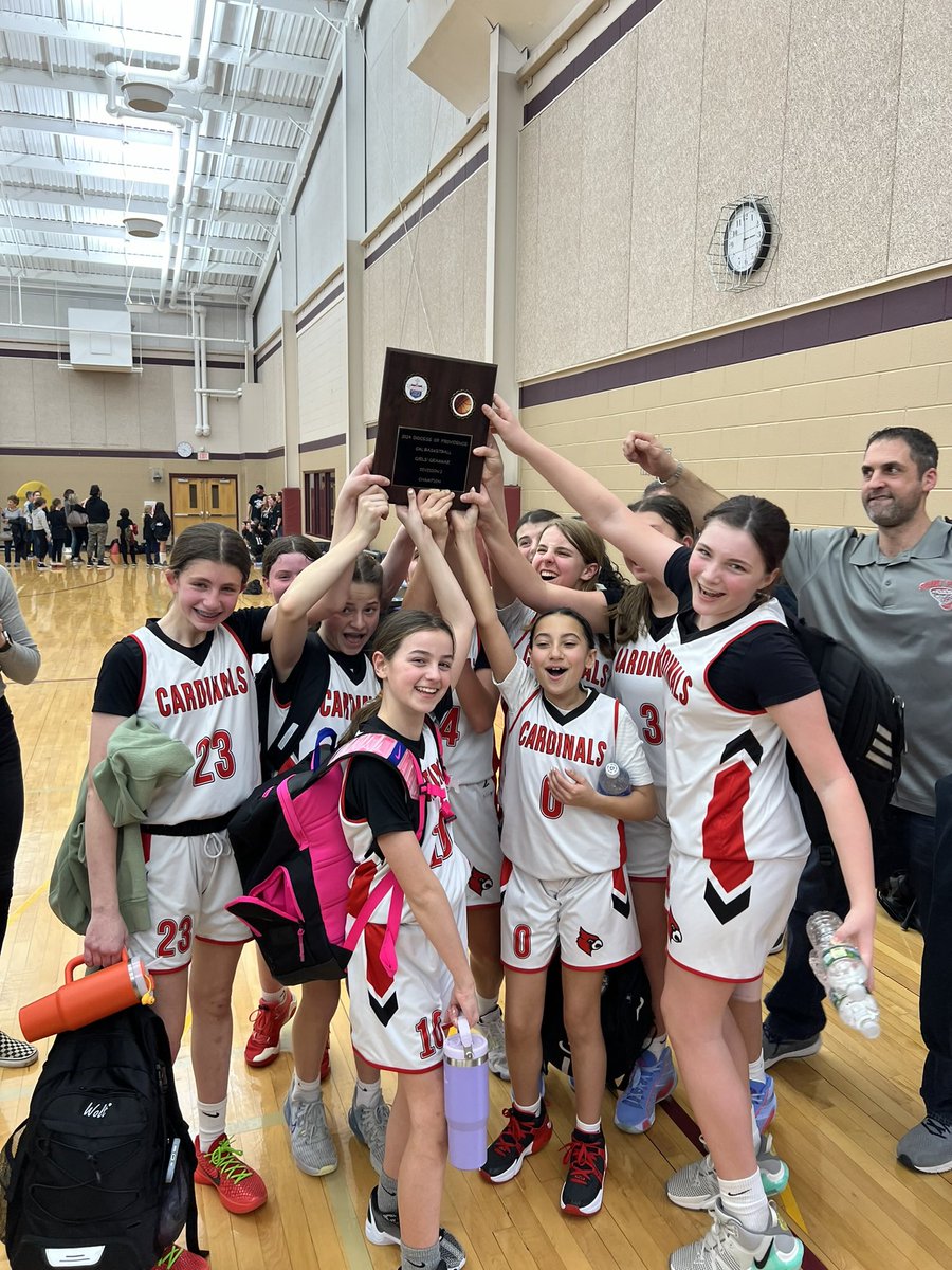 CHAMPS!! Congrats to St. Peter’s on a hard fought game and thanks to @AthleticDiocese for investing the time & effort into our athletics teams season after season. Gooooo Cardinals! #FlyForCompetition