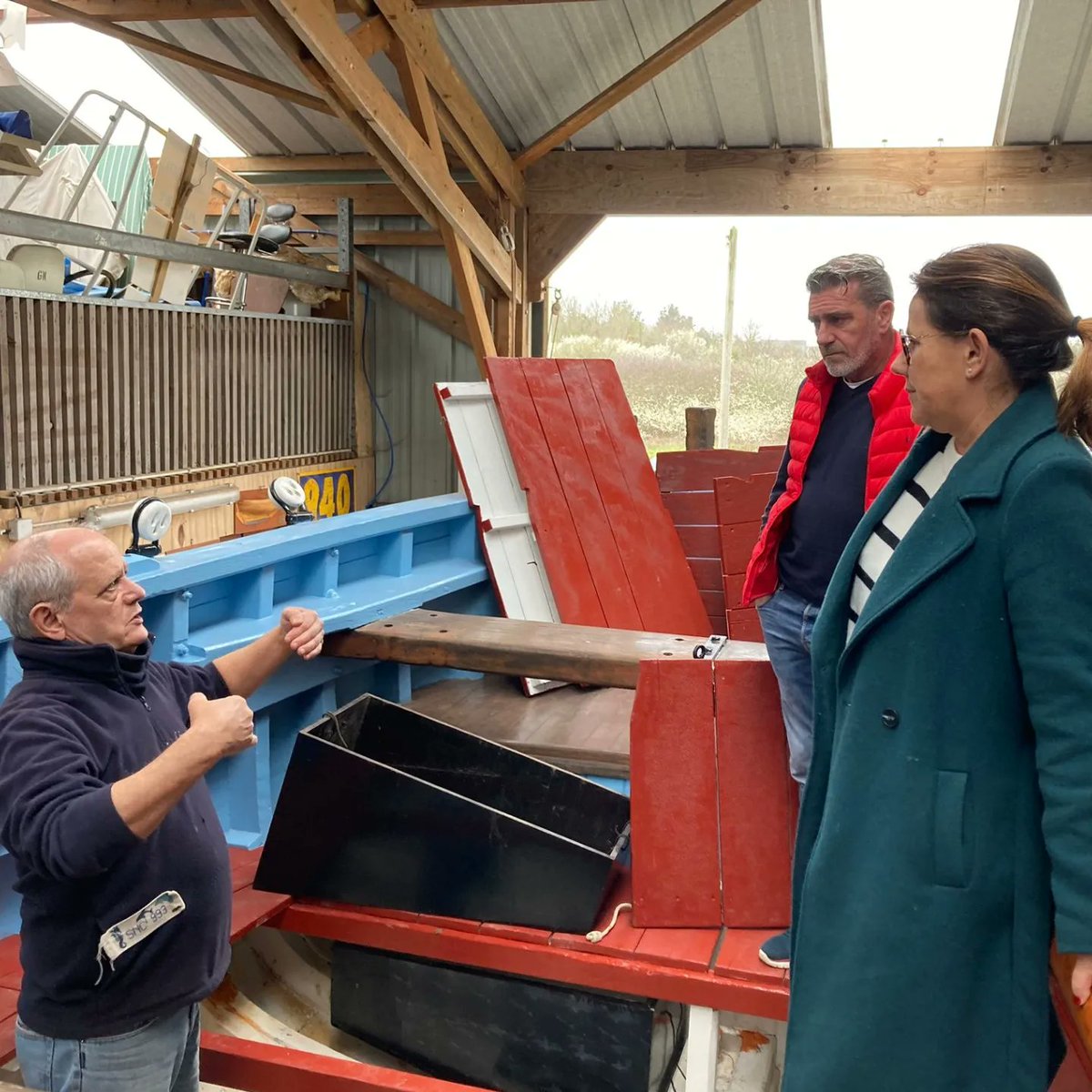 Une partie de l'équipe municipale a rencontré les bénévoles de l'association gestionnaire du bateau Piriacais Le Grand Norven. Ce sloop sardinier est en péril, il a besoin du soutien du plus grand nombre.
helloasso.com/associations/a…
