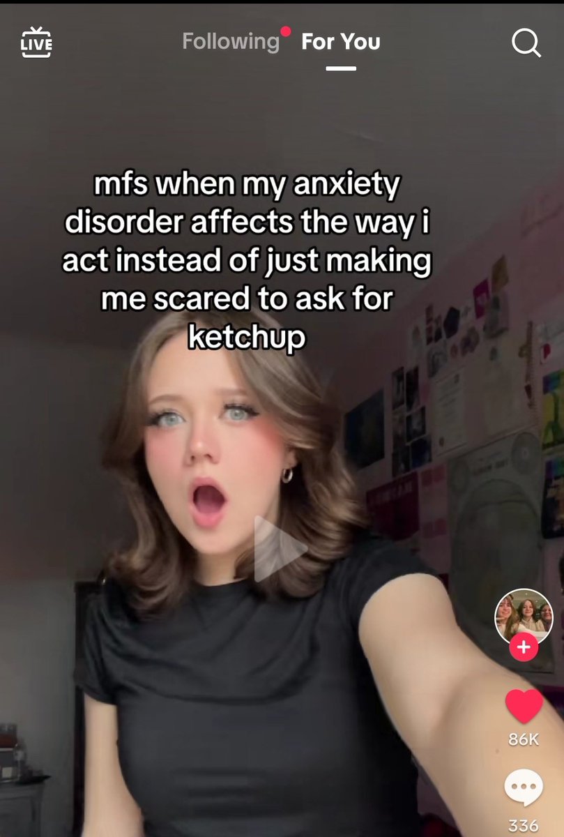 geniune question for ppl with anxiety or any other personality disoders, what are some things that youve done bcs of it? (if this flops i will cry im just curious)