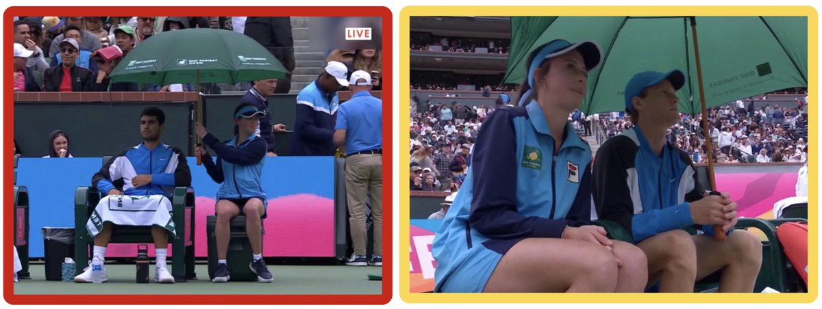 LeonhardHahn's tweet photo. Trova le differenze

#SinnerAlcaraz 
#IndianWells https://t.co/NHsSKlqAwy