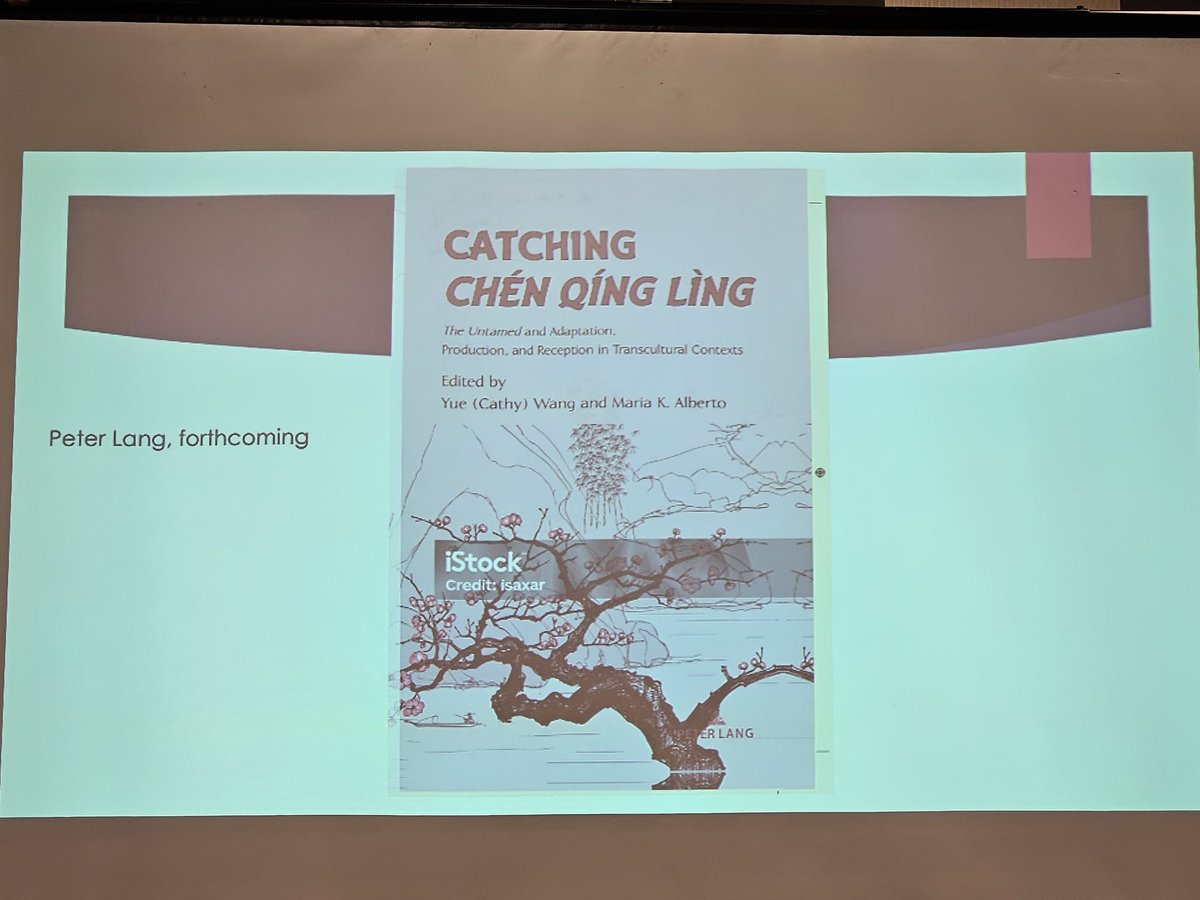 tbaudinette's tweet photo. Excited for this forthcoming edited collection from Peter Lang on the transcultural fandom for #danmei series #TheUntamed/#ChenQingLing/#MZDS, edited by Cathy Yue Wang @misscaprice717 and Maria K Alberto @MariaKAlberto. So many great #BL papers at #AAS2024 @AASAsianStudies 🏳️‍🌈💖🇨🇳 https://t.co/5UcNwxUqFS