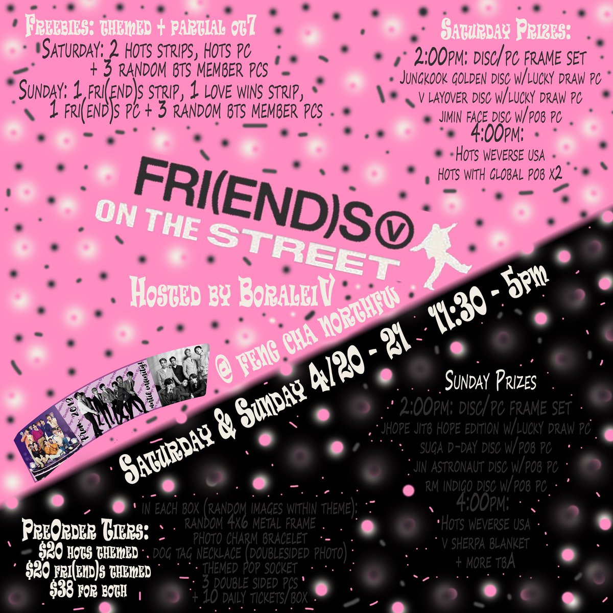 BoraLeiV's tweet photo. Hope On The Street + FRI(END)S cupsleeve event in DFW 💜 https://t.co/fwGaxHZvTj