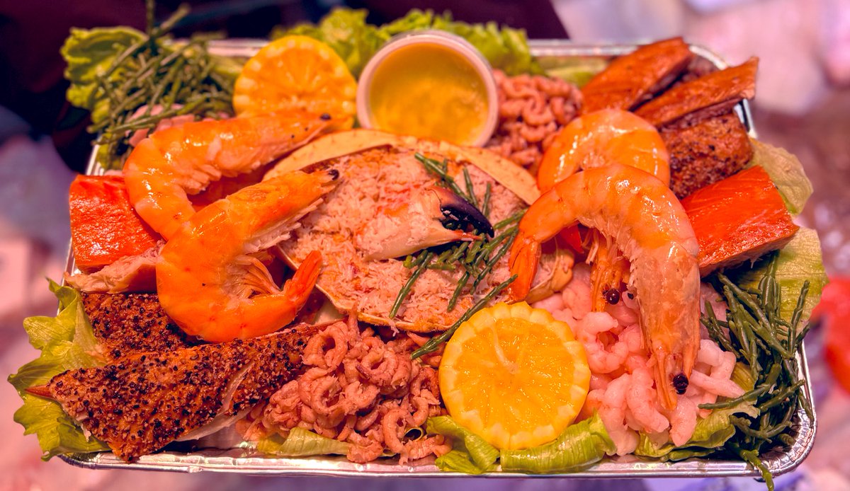 Seafood platter going out. This was £38 message us 🐟🐟