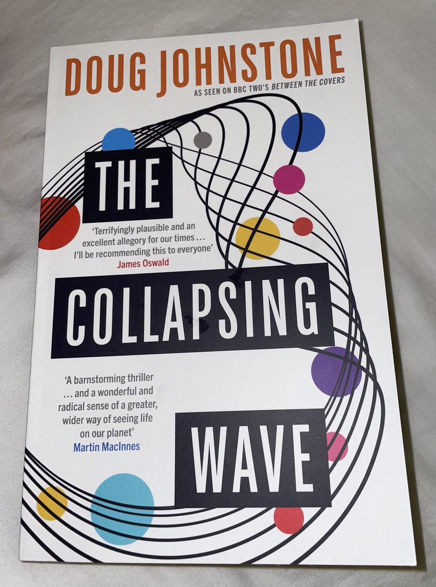 Wow- a truly original and brilliant sequel. The story powerfully comments on the destructive nature of humans,
it connects you to characters beyond your imagination, it is so moving. I love it. I can’t wait for book 3! @doug_johnstone @OrendaBooks #TheCollapsingWave #SandyIsBack