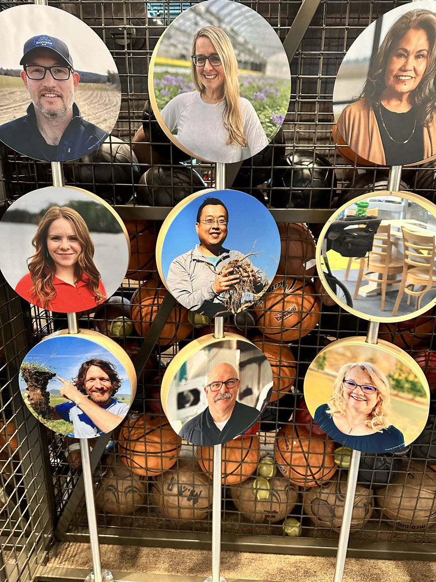 Saw a familiar face at the Food &amp; Exploration Center in Plover today