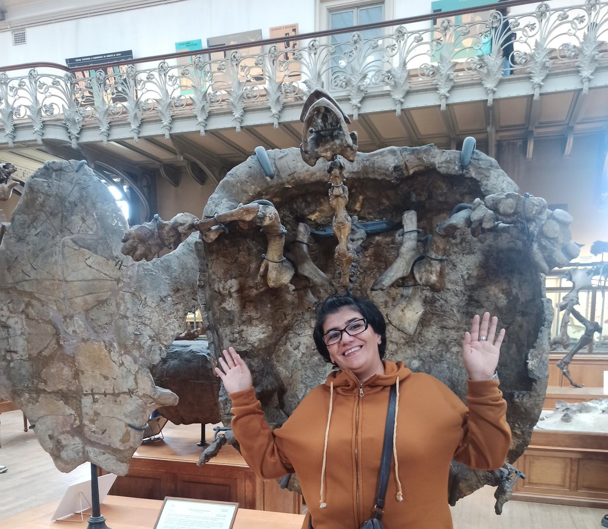 WhWafa's tweet image. Amazing visit to the Natural history museum in Paris