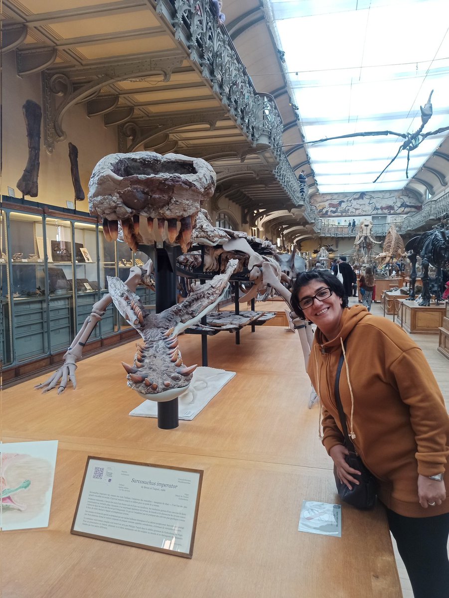 WhWafa's tweet image. Amazing visit to the Natural history museum in Paris