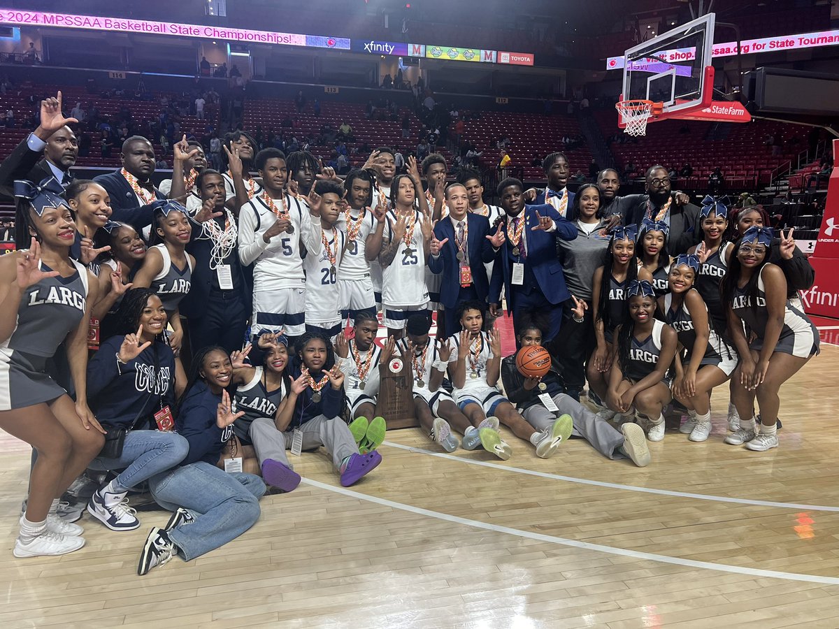 Congratulations to the Largo Lions, your 2024 2A State Champions!!! PG Stand Up!! #PGCPS