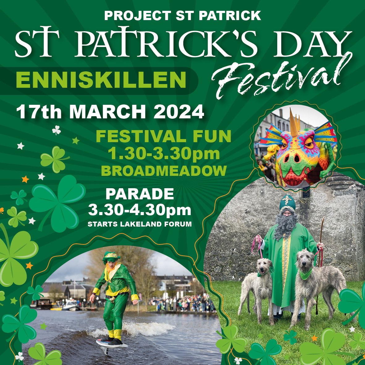 St Patrick tweet media