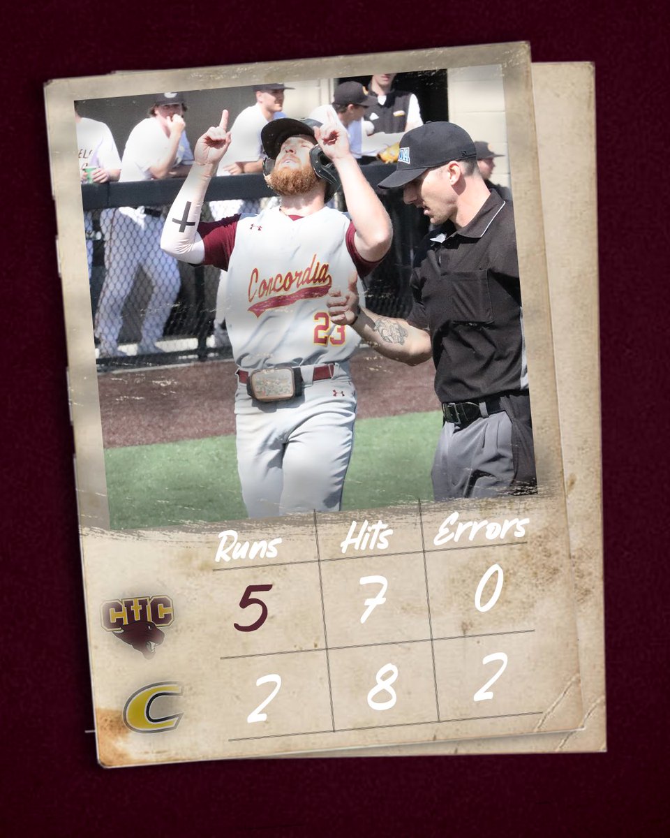 CUCbaseball's tweet image. BREAK OUT THE BROOMS PEOPLE🧹🧹🧹

Cougs take TWO, count ‘em, TWO wins on the day‼️