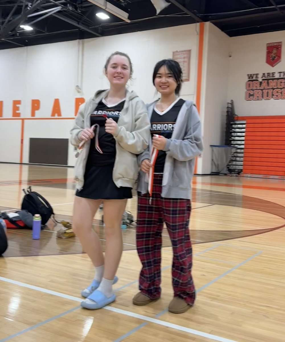 WB Warrior Badminton (@wbbadminton) on Twitter photo Everyone won more than they lost today! As a team we placed 3rd.
Congratulations to 1S Lilly Caron (2nd place), 3S Hannah Gawat (2nd place) and 3D Sophia Merchant and Jill Mei (2nd place).
<a href="/WB_ATHLETICS/">Willowbrook Athletics</a> #dubsup Everyone won more than they lost today! As a team we placed 3rd.
Congratulations to 1S Lilly Caron (2nd place), 3S Hannah Gawat (2nd place) and 3D Sophia Merchant and Jill Mei (2nd place).
<a href="/WB_ATHLETICS/">Willowbrook Athletics</a> #dubsup