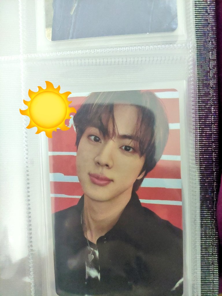 lunacarts's tweet photo. The Astronaut PCs

UMS, Holo star &amp; JPFC Holo hearts Jin pc - Php 2000 each 
M2U Lucky Draw Jin pc set - Php 2000

JPFC Butter Jin pc - Php 700
MOTS The Journey Jin pc - Php 800

Condition: afaik mint condition but will check if someone's interested in getting them! https://t.co/V8NAkrsO8M